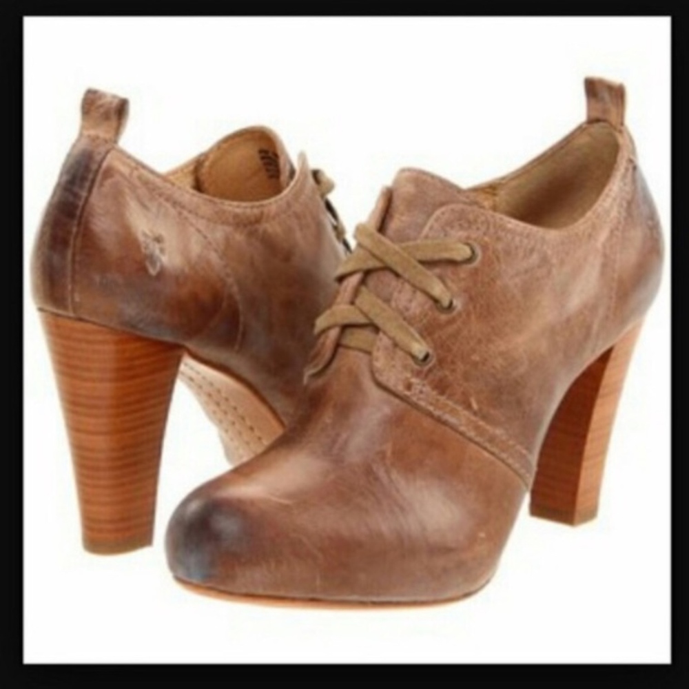 Frye Lace Up Booties